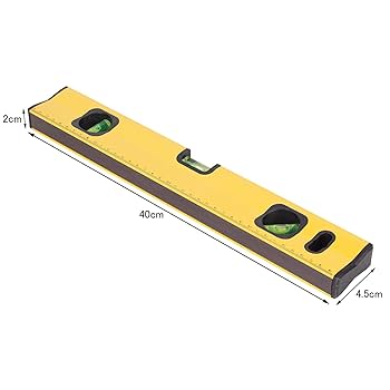 水準器 Amazon.co.jp: 水平器 400mm 水平器 マグネット 水準器 さしがね